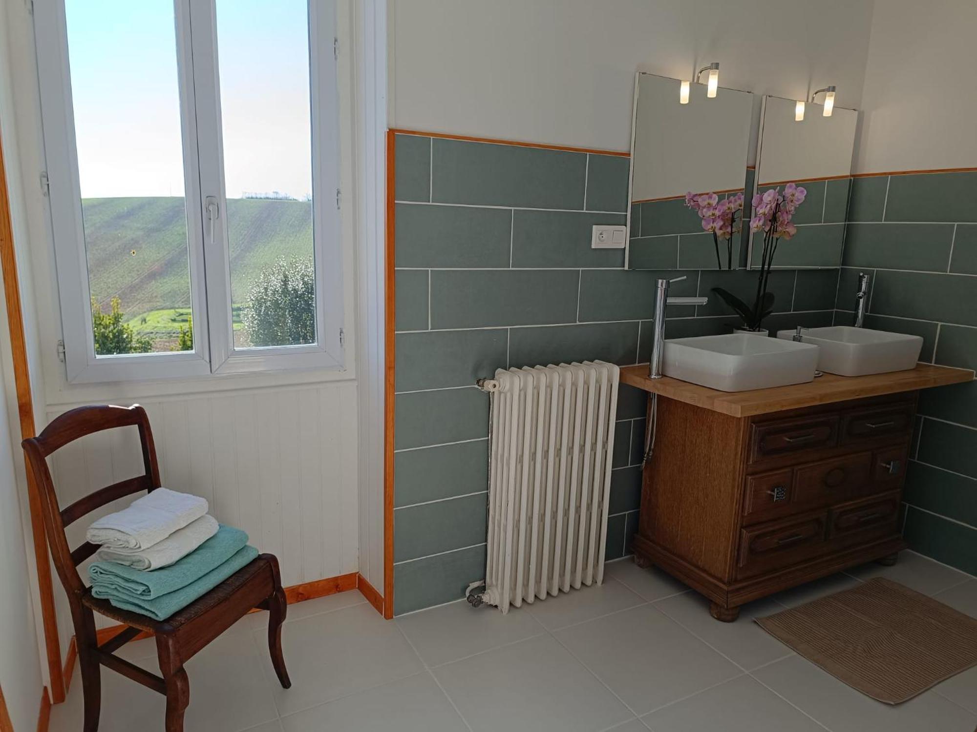 Maison D'Hotes La Fezendes Miradoux Esterno foto